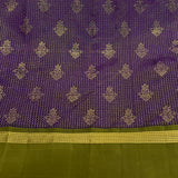 Sumangala Zari Checks Kanchipuram Silk Saree