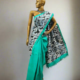 Mila parijath partly kanchi silk saree