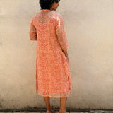 Kota Printed Overlay Dress