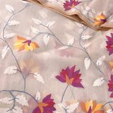 Organza handwoven jamdani saree