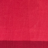 Temple Bordered Tussar Silk Saree - Red