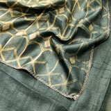 Tussar shibori saree