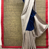 Mishrita Colour Blocked Chiffon Saree