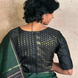 Charita mat weave kanchi silk saree