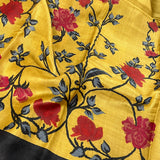 Veena rose garden tussar saree