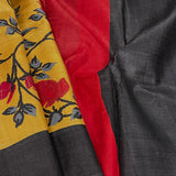 Veena rose garden tussar saree