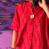 Elements Matchbox Relaxed Fit Ikat Shirt - Flame