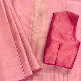 Alani temple striped kanchipuram silk saree