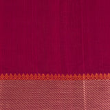 Leheriya bordered kanchi cotton saree