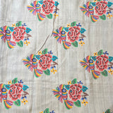 Tussar petit point saree