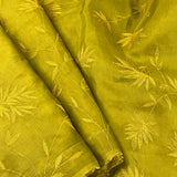 Embroidered organza saree