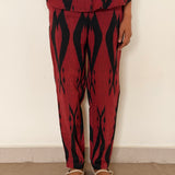 Elements Bonfire Straight Cut Ikat Pants - Brick