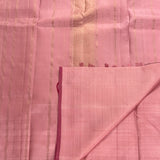 Alani temple striped kanchipuram silk saree
