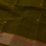 Leheriya bordered kanchi cotton saree