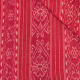 Temple Bordered Tussar Silk Saree - Red