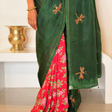 Mishrita Textural Symphony Kanchi Organza Saree