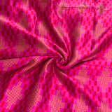 Sweet Checks Block Printed Silk Fabric
