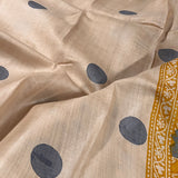 Veena polka tussar saree