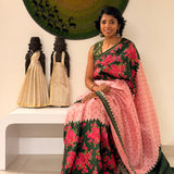 Mila Petal Twist Kanchipuram Silk Saree