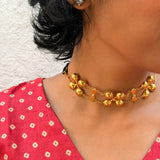 Silver Gajra Choker