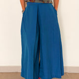 Elements Lakeshore Wide Leg Pants - Cobalt
