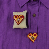 Heart Button Pops