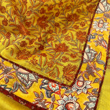Handprinted Supernet Saree