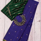 Vera flowers kanchipuram silk saree