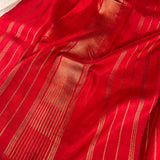 Mila hibiscus silk saree