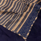 Mishrita organza saree with kanchi silk pallu