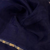 Mishrita organza saree with kanchi silk pallu