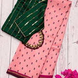 Mila little flowers kanchipuram silk saree