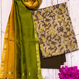 Ajrakh printed cotton kurta set