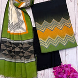 Hand printed cotton kurta set