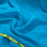 Mishrita chiffon saree with kanchi silk pallu