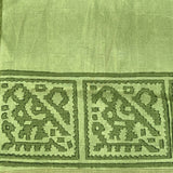 Mishrita chiffon saree with kanchi silk pallu