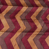 Mishrita chiffon saree with kanchi silk pallu