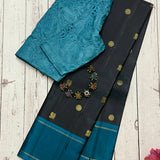 Vera simple mayil chakram kanchi silk saree