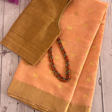 Lotus chandheri silk saree