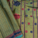 Rudraksh bordered kanchi cotton saree