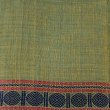 Rudraksh bordered kanchi cotton saree
