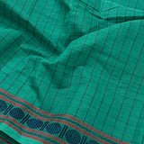Rudraksh bordered kanchi cotton saree