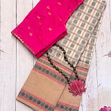 Mayil chakram kanchi cotton saree