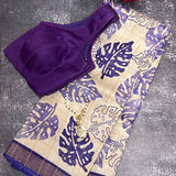 Maya monstera saree
