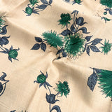 Veena chrysanthemum tussar saree