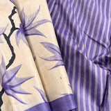Veena lily tussar saree