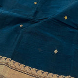 Multi bordered kanchi cotton saree