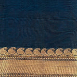 Multi bordered kanchi cotton saree