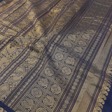 Multi bordered kanchi cotton saree
