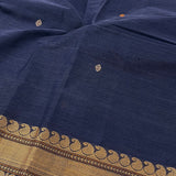 Multi bordered kanchi cotton saree